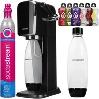 NEU Sodastream Wassersprudler Art Schwarz mit Flasche CO2 Kartusche Bolero