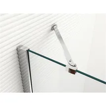 Glaszentrum Hagen 100x80x100x195 cm Mille Duschkabine 8mm/6mm ESG Glas