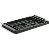 TecLines TecLines, Schreibtisch Accessoire, TUS003B ausziehbare Unterbau Schublade S, schwarz