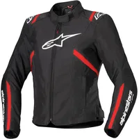 Alpinestars Stella T-SPS V2 Textiljacke wasserdicht Damen - Schwarz/Weiß/Neon-Rot