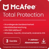 McAfee Total Protection ESD 3 Geräte 1 Jahr DE Win Android