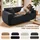 COMHOMA Sofa 2 Sitzer, 180 x 86 x 40 cm Bodensofa, Couch mit Rückenlehne, Kissen und Armlehne, Modernes Stoffsofa für Wohnzimmer, Wohnung, GRAU - Grau