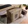 Massivmoebel24 Rollcontainer Mango 50x50x60 whitewash lackiert Railway 3002