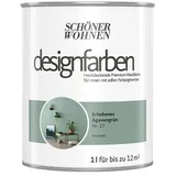 SCHÖNER WOHNEN-Farbe Wandfarbe Designfarbe  (Erhabenes Agavengrün, Matt, 1 l, Konservierungsmittelfrei)