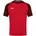 T-Shirt Herren rot/schwarz 4XL
