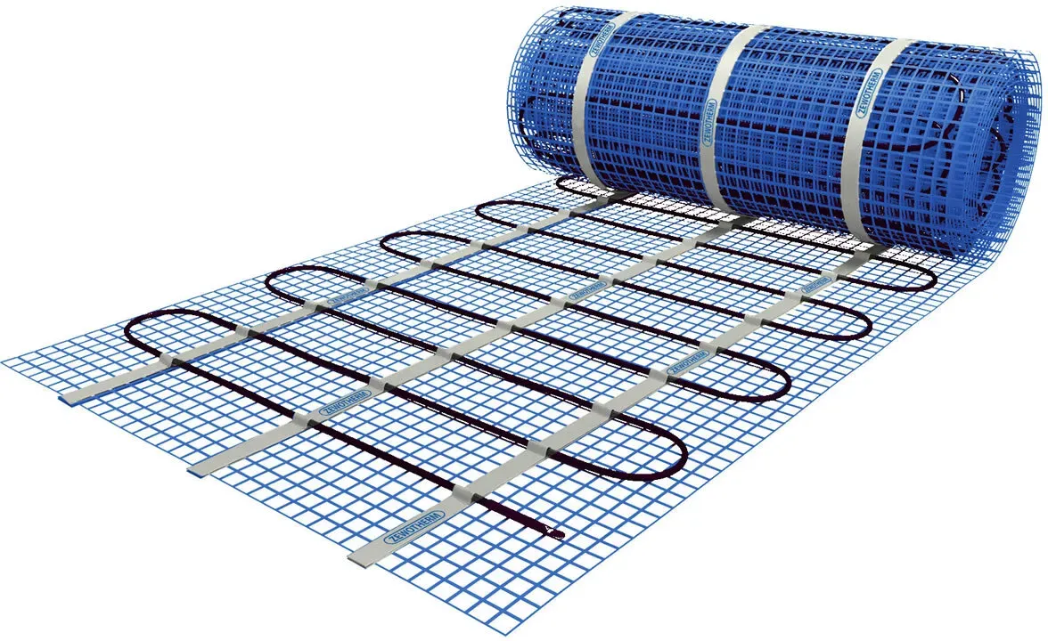 Zewotherm Elektro-Heizmatte - 2,5 m2 ohne Thermostat Länge: 5 m, Breite: 0,5 m