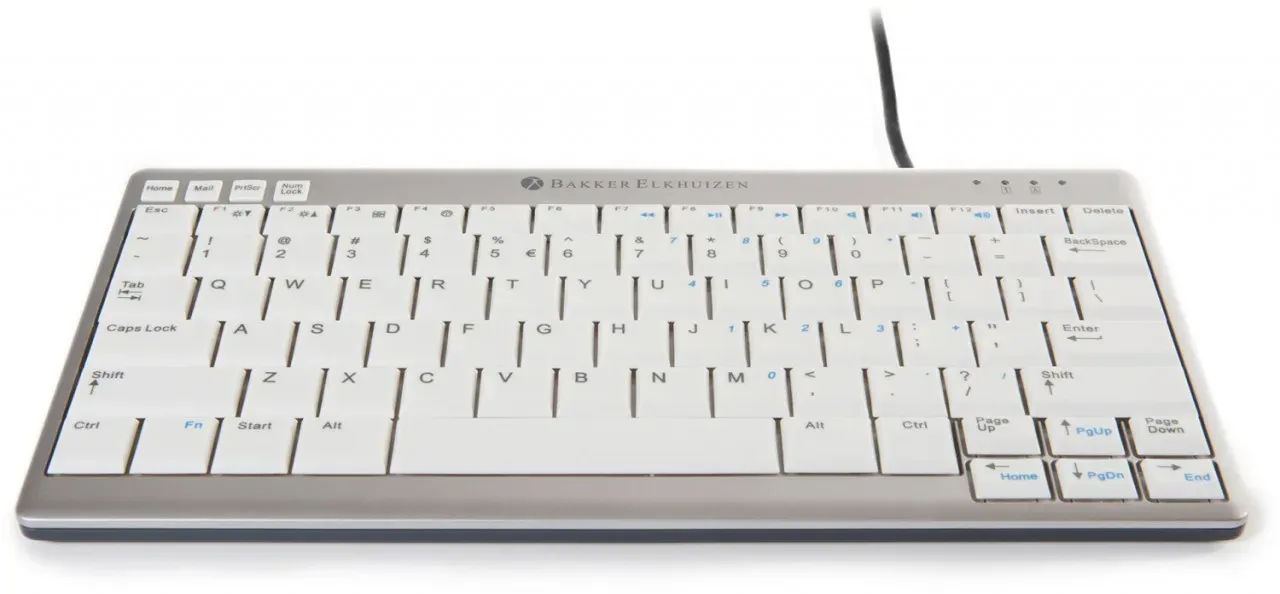 Bakker Elkhuizen Ultra Board 950 Tastatur USB Deutsch Computer Kabel