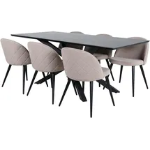 VCM Ebuy24, Essgruppe Essgruppe PiazzaBLBL (Eisen, Holz, MDF)