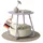 Coemo Beistelltisch Kosi mit Canvas Korb - Metallgestell mit Stoffkorb | Gr.: onesize