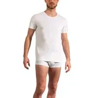 Olaf Benz Herren T-Shirts weiß Baumwolle & Mix unifarben, weiß, NOS