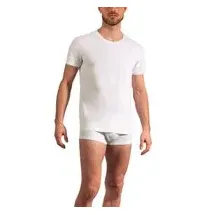 Olaf Benz Herren T-Shirts weiß Baumwolle & Mix unifarben, weiß, NOS