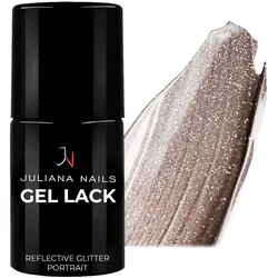 Juliana Nails Gel Lack Reflective Glitter Portrait Reflective Glitter Portrait 6ml