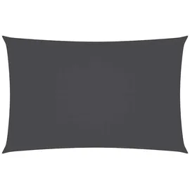 vidaXL Sonnensegel Oxford-Gewebe Rechteckig 5x8 m Anthrazit