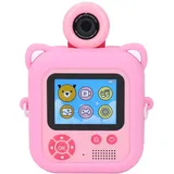 48MP 1080P Thermodruck Digitalkamera für Kinder (Rosa)