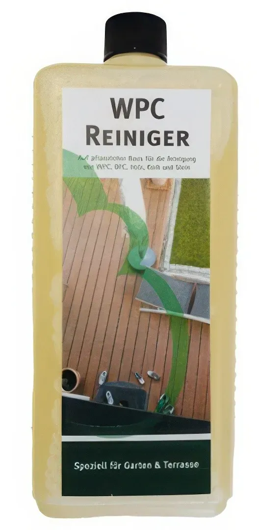 WPC und BPC Reiniger - 1 l Konzentrat mit pflanzlichen Tensiden, biologisch abbaubar, ergiebig für 200-300 m¬≤, für Terrassendielen & Sichtschutzzäune