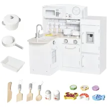 Homcom Spiel-Küche Kinderküche mit elektronischem Wasserspender (310700)
