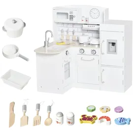 Homcom Spiel-Küche Kinderküche mit elektronischem Wasserspender (310700)