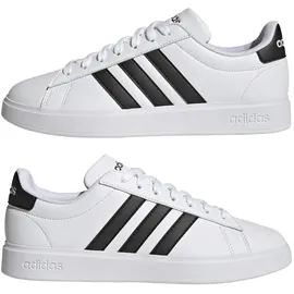 adidas Grand Court Cloudfoam Comfort Cloud White / Core Black / Cloud White 44