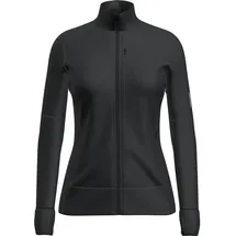 Icebreaker 260 Quantum IV LS Zip Merino Fleecejacke Schwarz XS