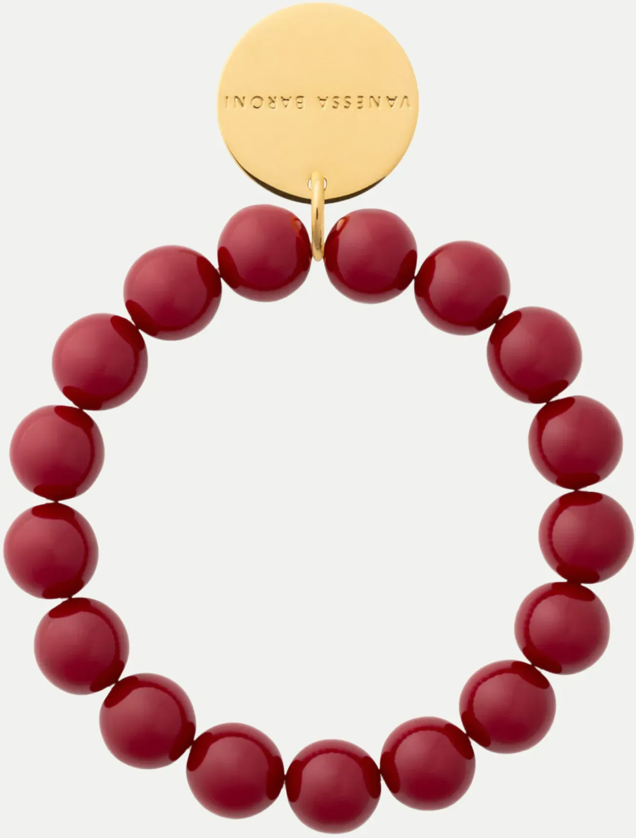 Mini Beads Flex Bracelet Rot