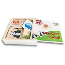 Toys Amsterdam Holz-Memory, Safari, 18 Teile