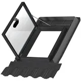 Kunststoff Velux Ausstiegsfenster GVT 103 fürs Kaltdach inklusive Universal-Eindeckrahmen