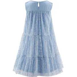 happy girls Sommerkleid HAPPY GIRLS "Mädchenkleid", Mädchen, Gr. 122, EURO-Größen, light blau, Stoff, 100% Polyester, normal, Kleider Sommerkleid