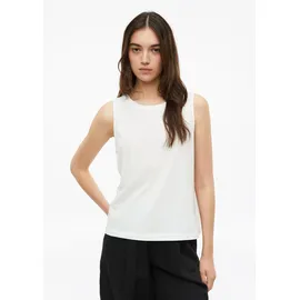 s.Oliver Jersey-Top mit Rundhalsausschnitt und Rückendetail - weiß - 44
