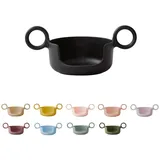 DESIGN LETTERS Becherhalter aus Melamin (Schwarz)