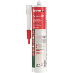 fischer Hybrid-Klebstoff Express MS - Inhalt (ml): 290 - Farbe: weiß - Menge: 1 Stück