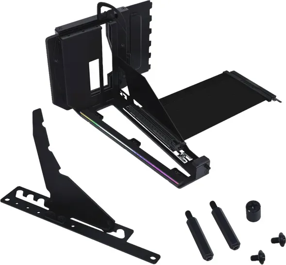 VG4-5 Vertical GPU bracket (PCIe 5.0 - V4) - Black