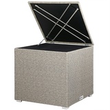 CASARIA Auflagenbox Kissenbox 318 L Beige-Grau