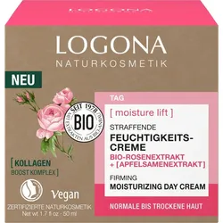 Logona Straffende Feuchtigkeitscreme Bio-Rose