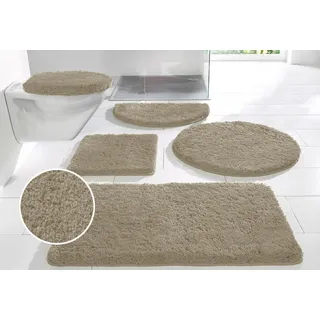 Badematte »Sanremo«, Badvorleger, Badezimmer Teppich, sehr weich durch Microfaser, Badematten auch als 3 teiliges Set erhältlich