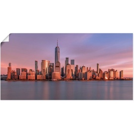 Artland Wandbild »New York City«, New York, (1 St.), als Leinwandbild, Poster in verschied. Größen, pink