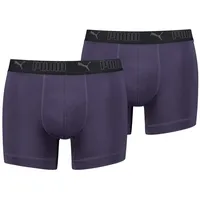 Puma Sport Microfiber Boxershorts deep plum L 2er Pack