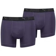 Puma Sport Microfiber Boxershorts deep plum L 2er Pack