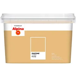 ALPINA Wandfarbe »PANTONE«, Parsnip, matt, 2,5 l - gelb