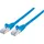 Intellinet Network Solutions Intellinet 740661 RJ45 Patchkabel CAT 6a S/FTP 100% Kupfer, LS0H, 0,5 m, Blau Folienschirm, Geflechtschirm, Geschirmt, Halogenfrei 1St.