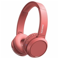 Philips PHILIPS H4205RD00, On-ear Kopfhörer Bluetooth Rot Kopfhörer rot