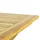 VCM Gartentisch 110 x 80 x 75 cm Braun