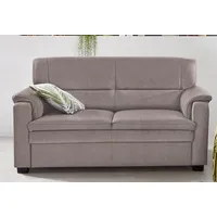 sit&more 2-Sitzer »Pisa«, mit Federkern grau