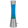 MINKA Lavalampe Blau, Silber 1 Lampen 20 W G