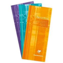 Clairefontaine 5x Klassenheft für Lehrer für die Notenübersicht der Schüler, 8,5x20 cm, 60 Blatt 110g - Sortiert 9529C