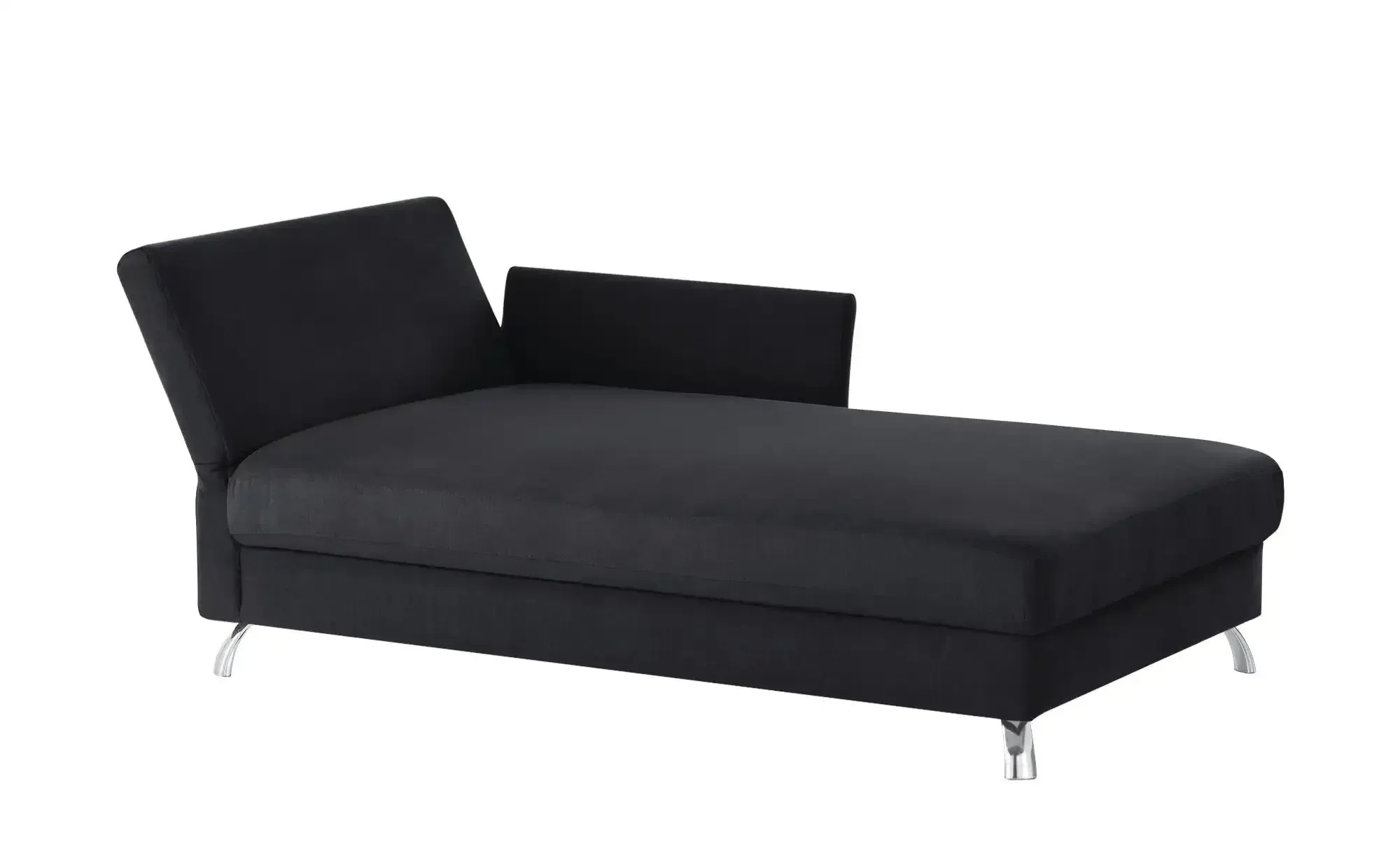 nehl Liege  Easy 110 ¦ schwarz ¦ Maße (cm): B: 220 H: 80 T: 116.0