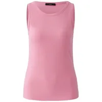 Oui Tanktop mit Feinripp, Rosa, 42