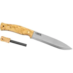 CASSTRÖM Swedish Forest Knife No.14 Maserbirke A8 Mod Steel mit Feuerstahl