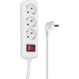 Hama Steckdosenleiste 3 m Weiß 1 St.