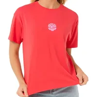 Rip Curl Icons Of Surf Relaxed T-Shirt 2025 hibiscus