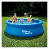 Summer Waves Quick-Up Pool Komplett-Set Ø 305 x 76 cm Blau
